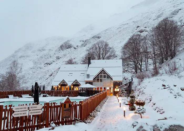 شقة فندقية Iskoe Chalets-hoetel, Col D'aubisque